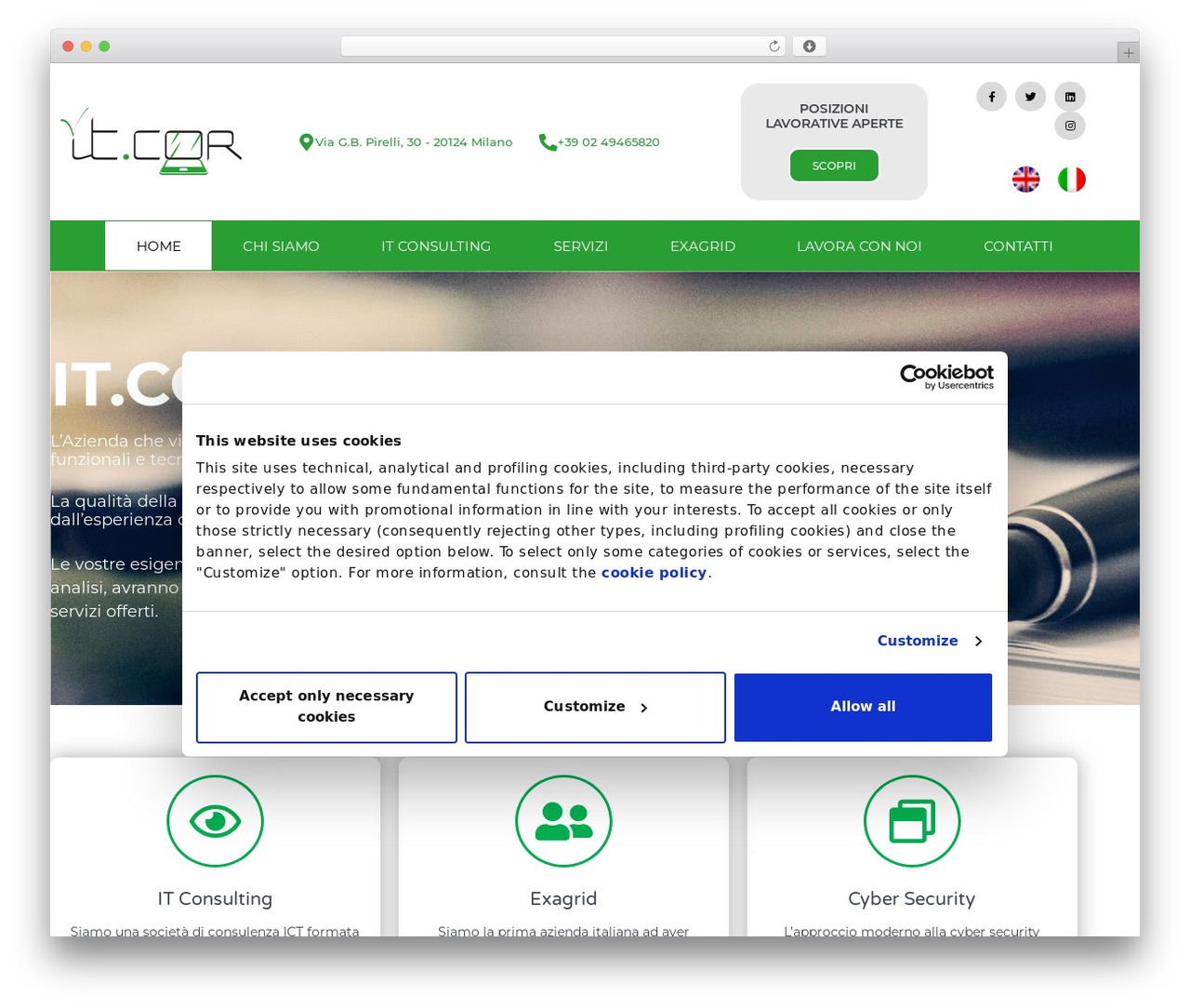 WP Bootstrap Starter WordPress theme - itcor.it WP Bootstrap Starter WordPress theme - itcor.it