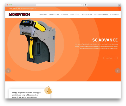 CiyaShop WordPress theme - moneytech.hu