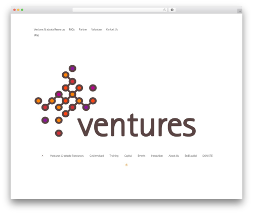 Divi WordPress theme - venturesnonprofit.org