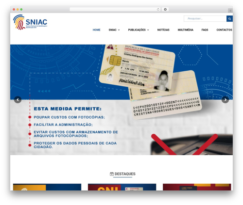 EduPro WordPress theme - sniac.cv