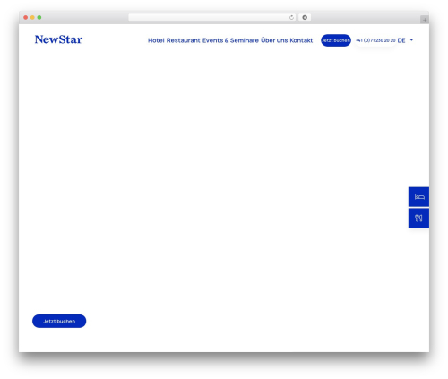 Mustersite WordPress theme - newstar.ch