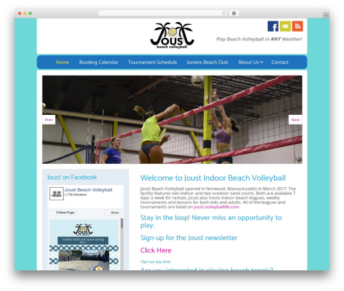 Stellar Ultimate Theme theme WordPress - joustbeachvolleyball.com