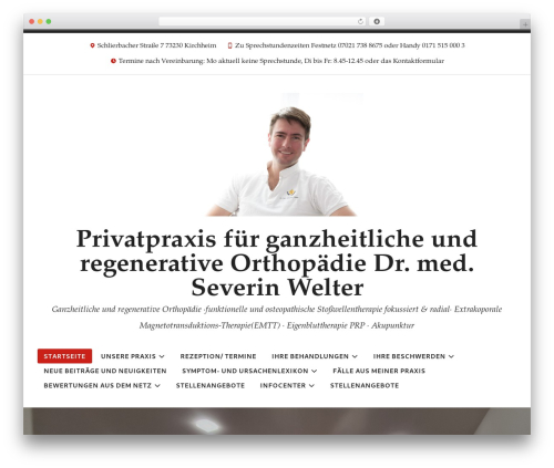 Theme WordPress Radcliffe 2 - orthopaediepraxis-drseverinwelter.com
