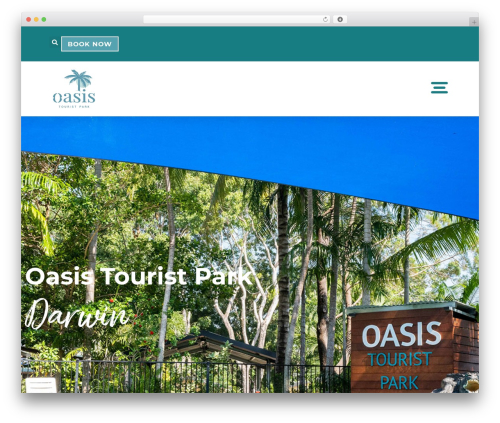 Theme WordPress Campterra - oasistouristpark.com.au