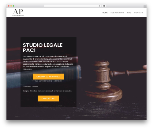Webme cookie privacy WordPress plugin - studiolegalepaci.com