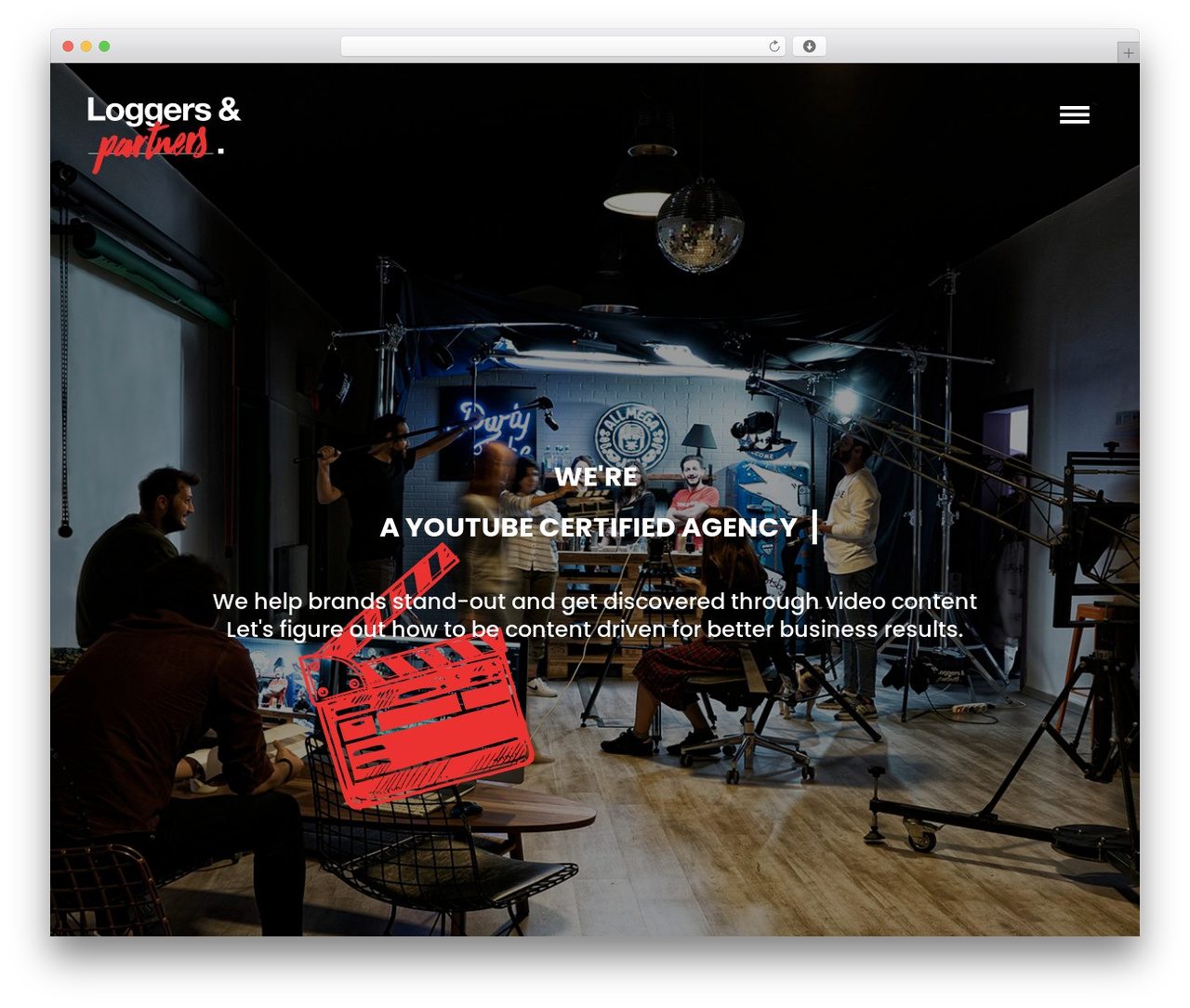 WordPress theme Bespoke - loggersandpartners.com