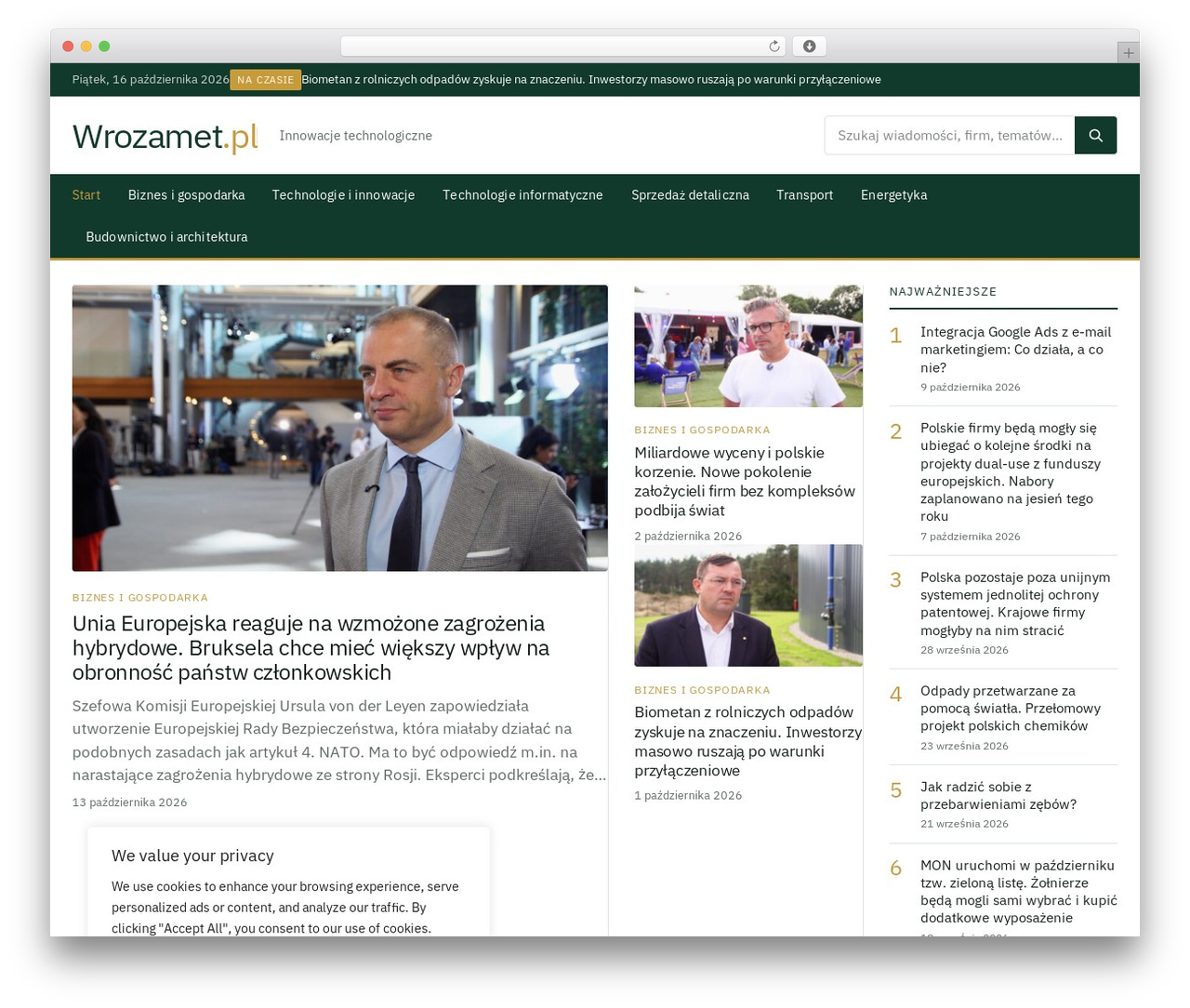 WordPress theme Kompas Extra - wrozamet.pl WordPress theme Kompas Extra - wrozamet.pl