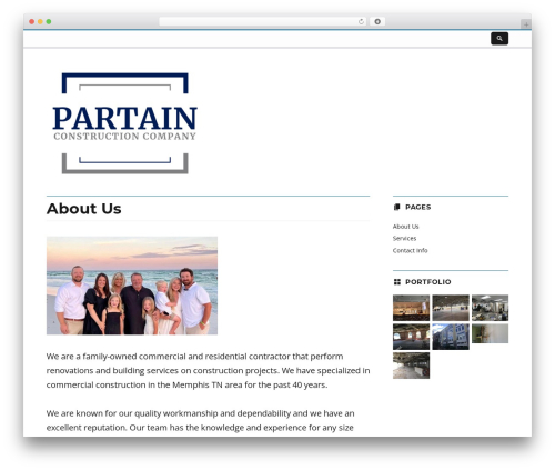 WordPress theme Nucleus - partainconstruction.com WordPress theme Nucleus - partainconstruction.com