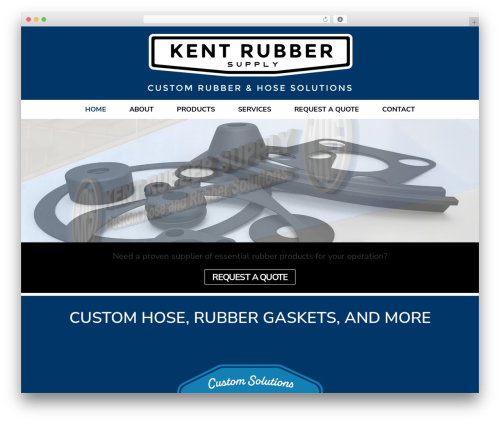 BFMClient WordPress theme design - kentrubber.com