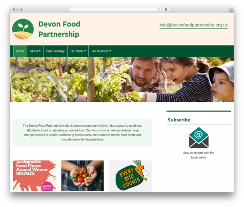 Dcc accessibility WordPress plugin - devonfoodpartnership.org.uk