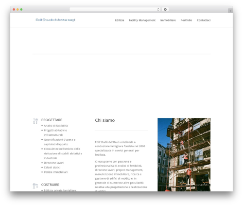 Divi WordPress theme - edilstudiomotta.ch