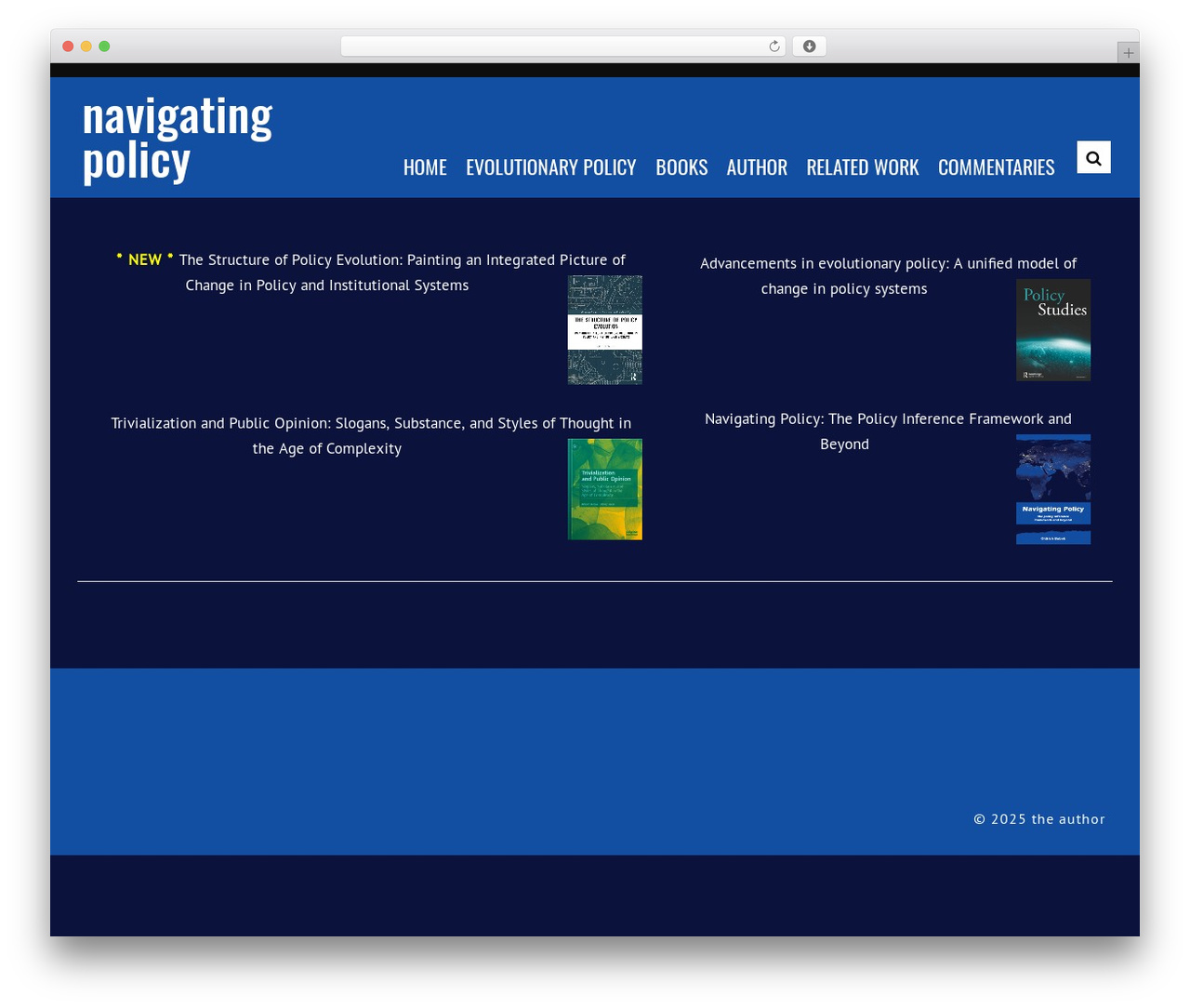 NullPoint best WordPress theme - navigatingpolicy.com
