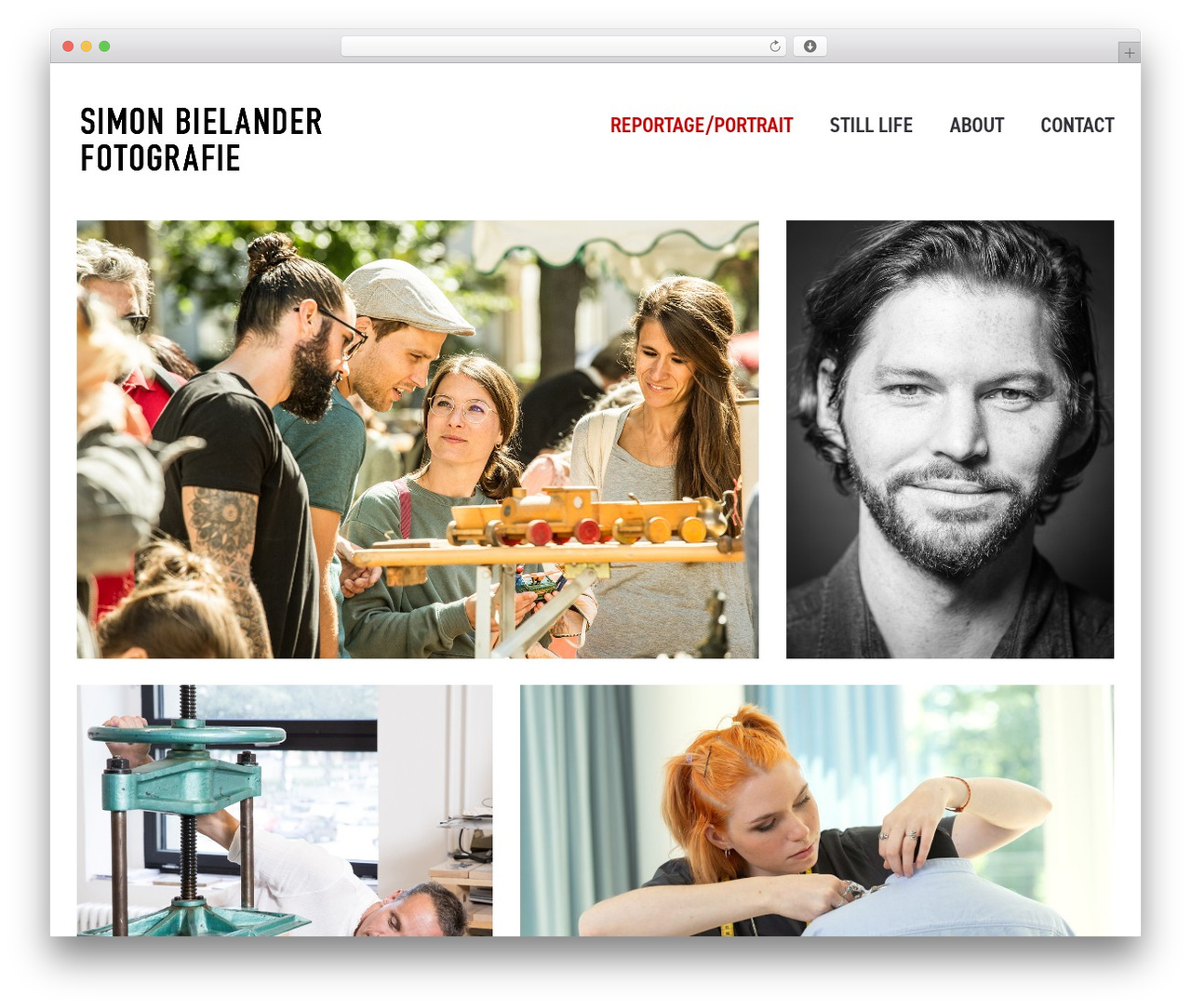 Theme WordPress Arnold - simonbielander.ch/home