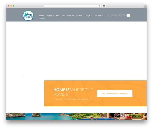 Theme WordPress PoolServices - vitalpools.com