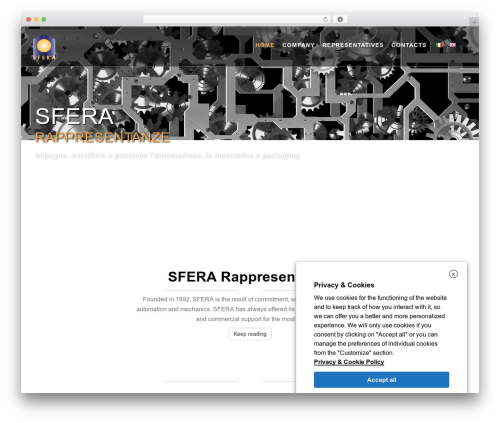 Untitled WordPress theme - sferarappresentanze.com