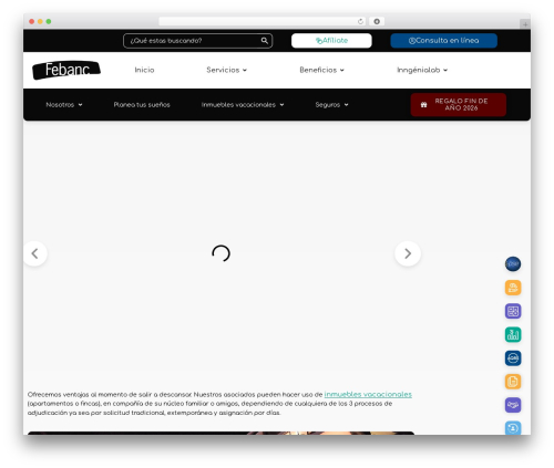 WordPress theme Hello Elementor - febanc.com.co