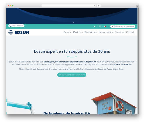 WordPress theme IC Main Theme - edsunloisirs.com