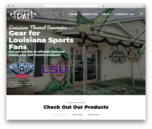 WordPress theme Shoperific - createdat.net