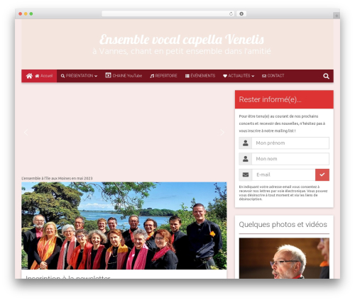 6temflex theme WordPress - capellavenetis.fr