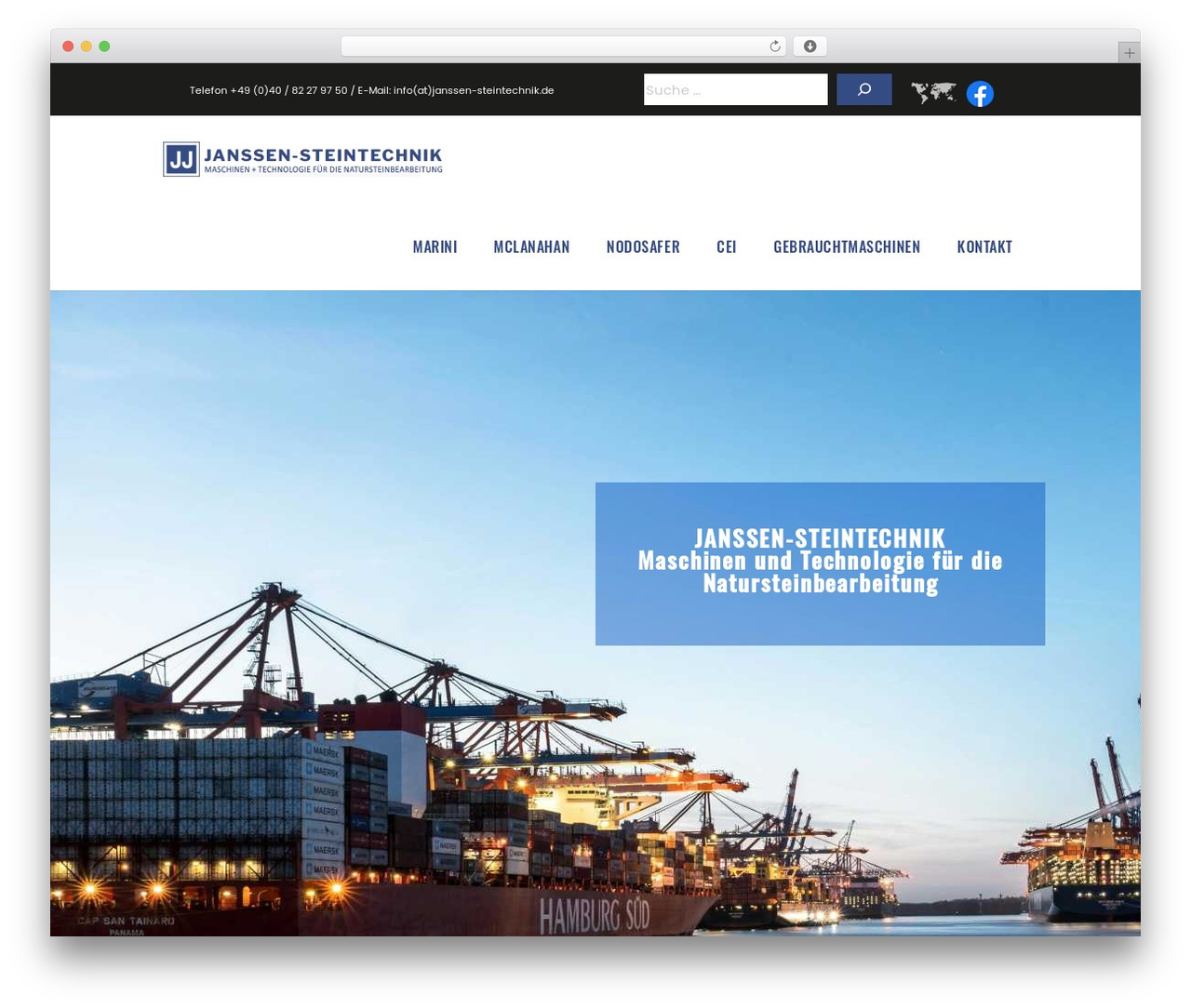 Baumeister WordPress theme design - janssen-steintechnik.de Baumeister WordPress theme design - janssen-steintechnik.de