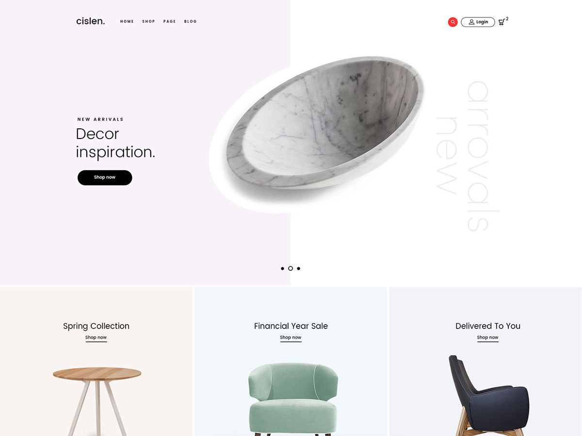 Cislen WordPress store theme Cislen WordPress store theme