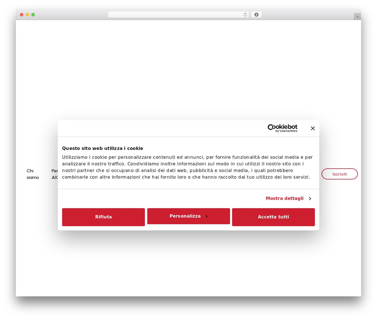 CoriTheme WordPress theme - aicoitalia.it