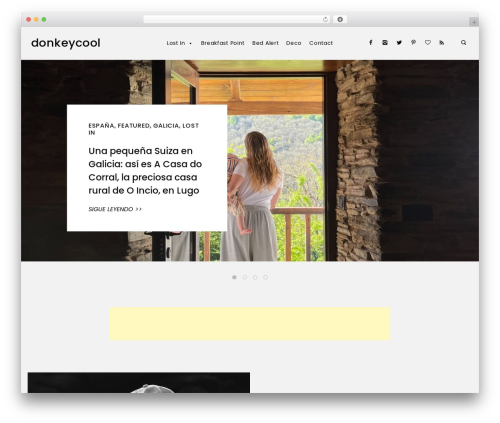 Cosmo Theme WordPress theme design - donkeycool.es