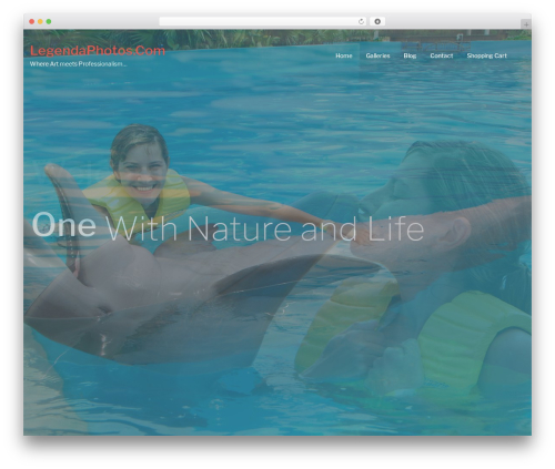 elemento WordPress theme - legendaphotos.com