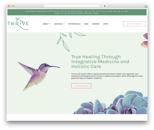 Solid_affiliate WordPress plugin - thrivelifecenter.com