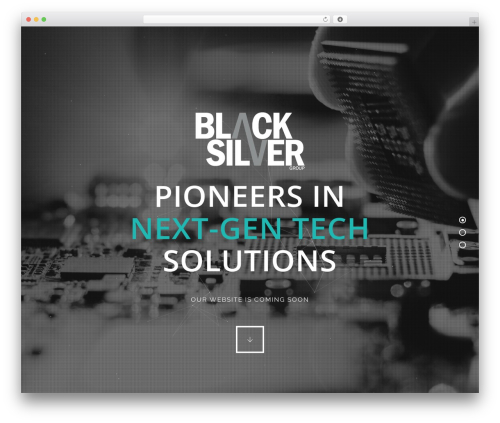 gravity WordPress theme design - blacksilvergroup.com.au