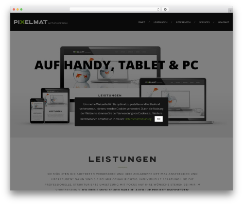Hypnos WordPress theme - pixelmat.de