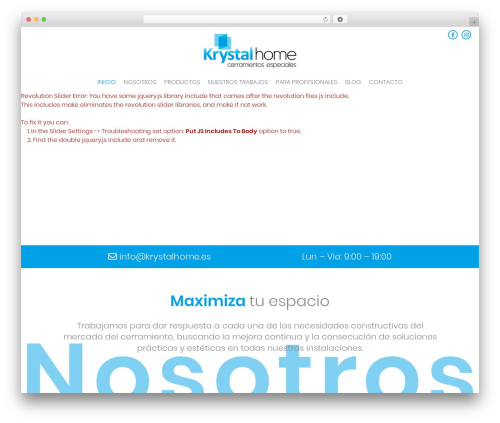 Popup master WordPress plugin - krystalhome.es