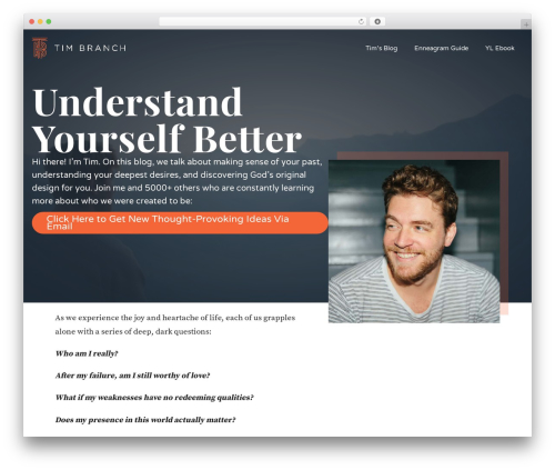 Page Builder Framework premium WordPress theme - timbranch.com