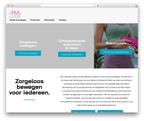 Roseta Plus theme WordPress - loopvisie.nl