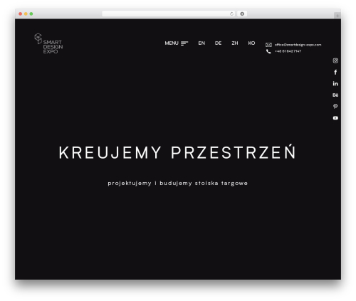 Smart WordPress theme - smartdesign-expo.com