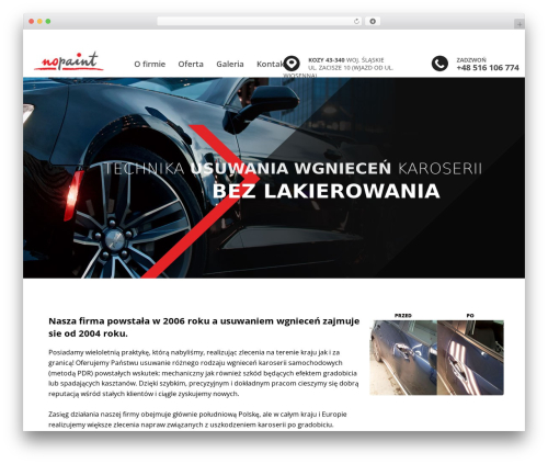 Theme WordPress PureCss.io BASIC THEME - technika-wgniecen.pl
