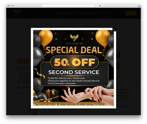 Mac menu WordPress plugin - lavuinailspadallas.com