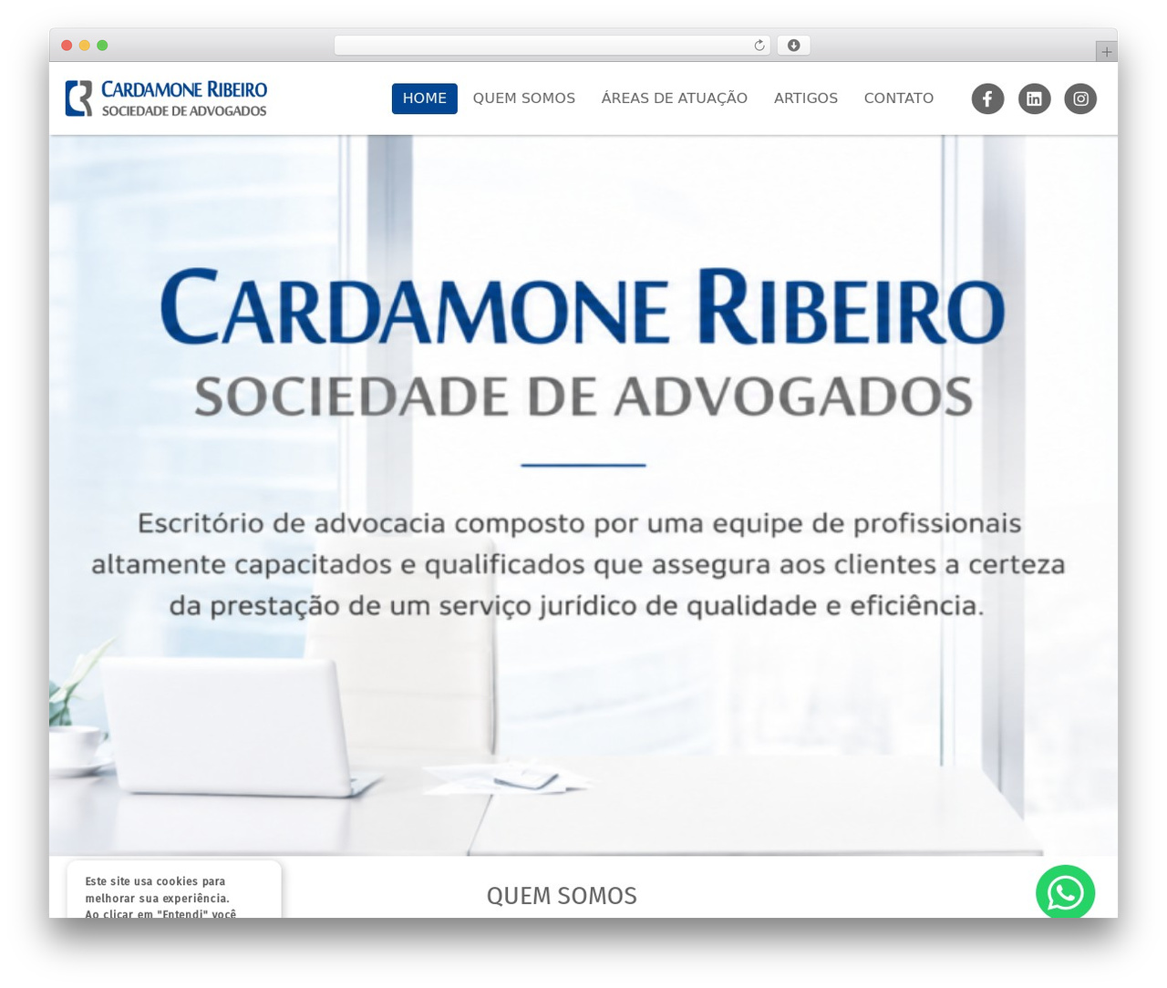 Theme WordPress MasterTema - cardamoneribeiro.adv.br