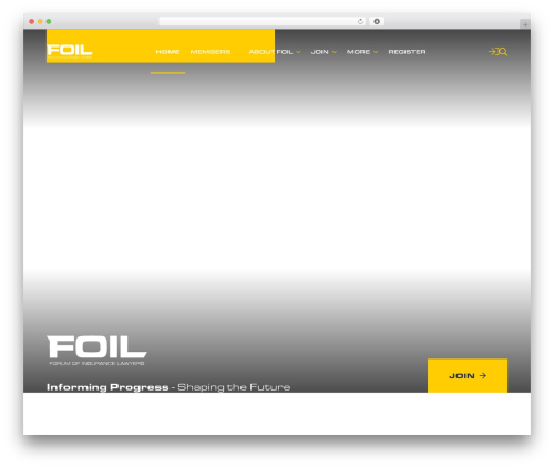 WordPress theme FOIL - foil.org.uk