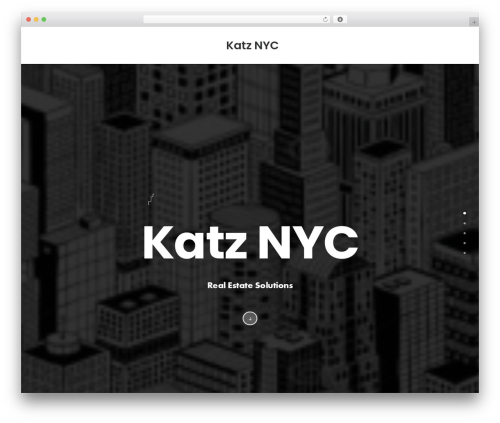WP theme Uncode - katznyc.com