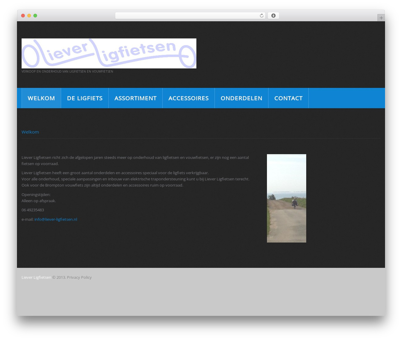 cherry theme WordPress - liever-ligfietsen.nl cherry theme WordPress - liever-ligfietsen.nl