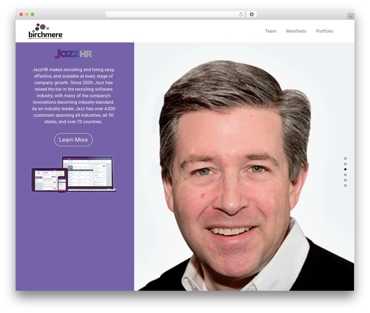 Cuber theme WordPress - birchmerevc.com