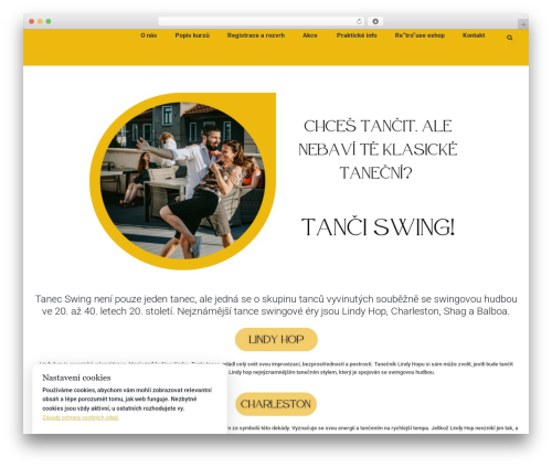 Simple cookie consent WordPress plugin - swingopava.cz