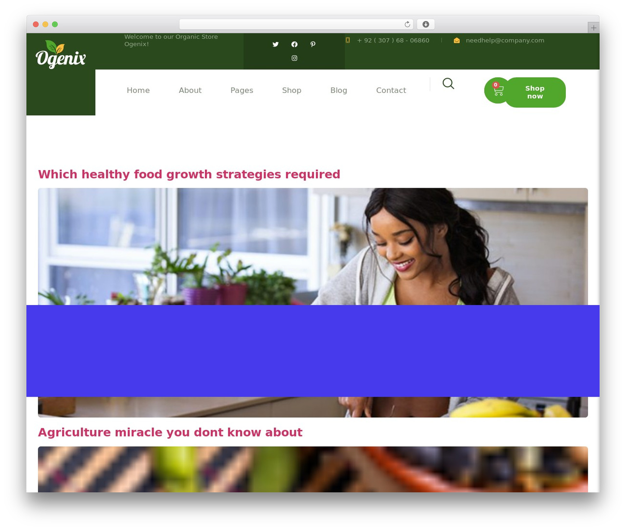 Hello Elementor WordPress theme - themesflat.com/ogenixkit
