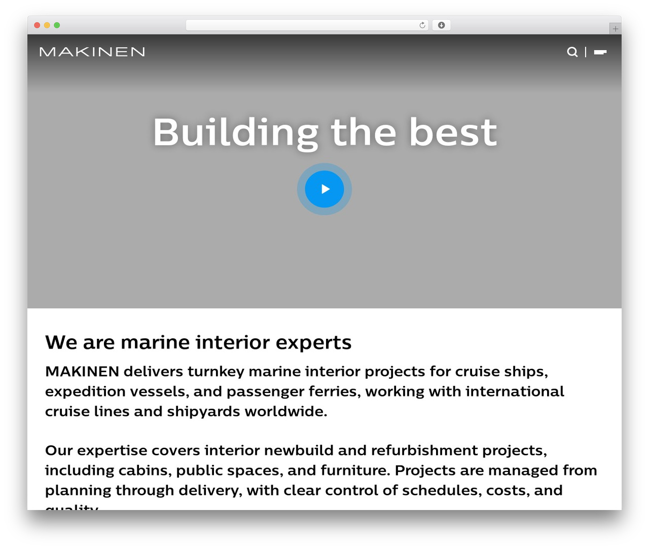 Makinen Theme WordPress theme - ismakinen.com