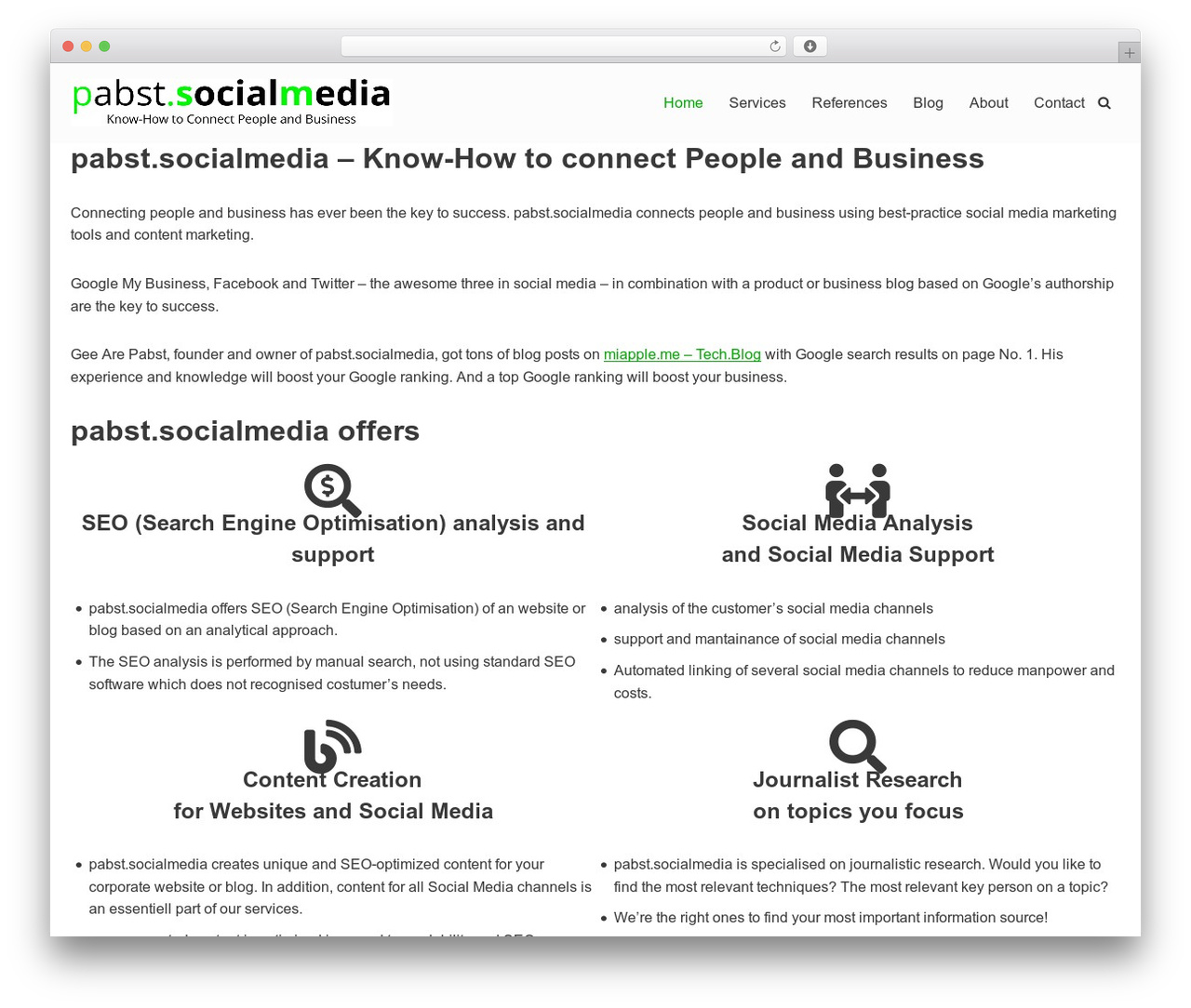 pabst-socialmedia.com WordPress theme - pabst-socialmedia.com
