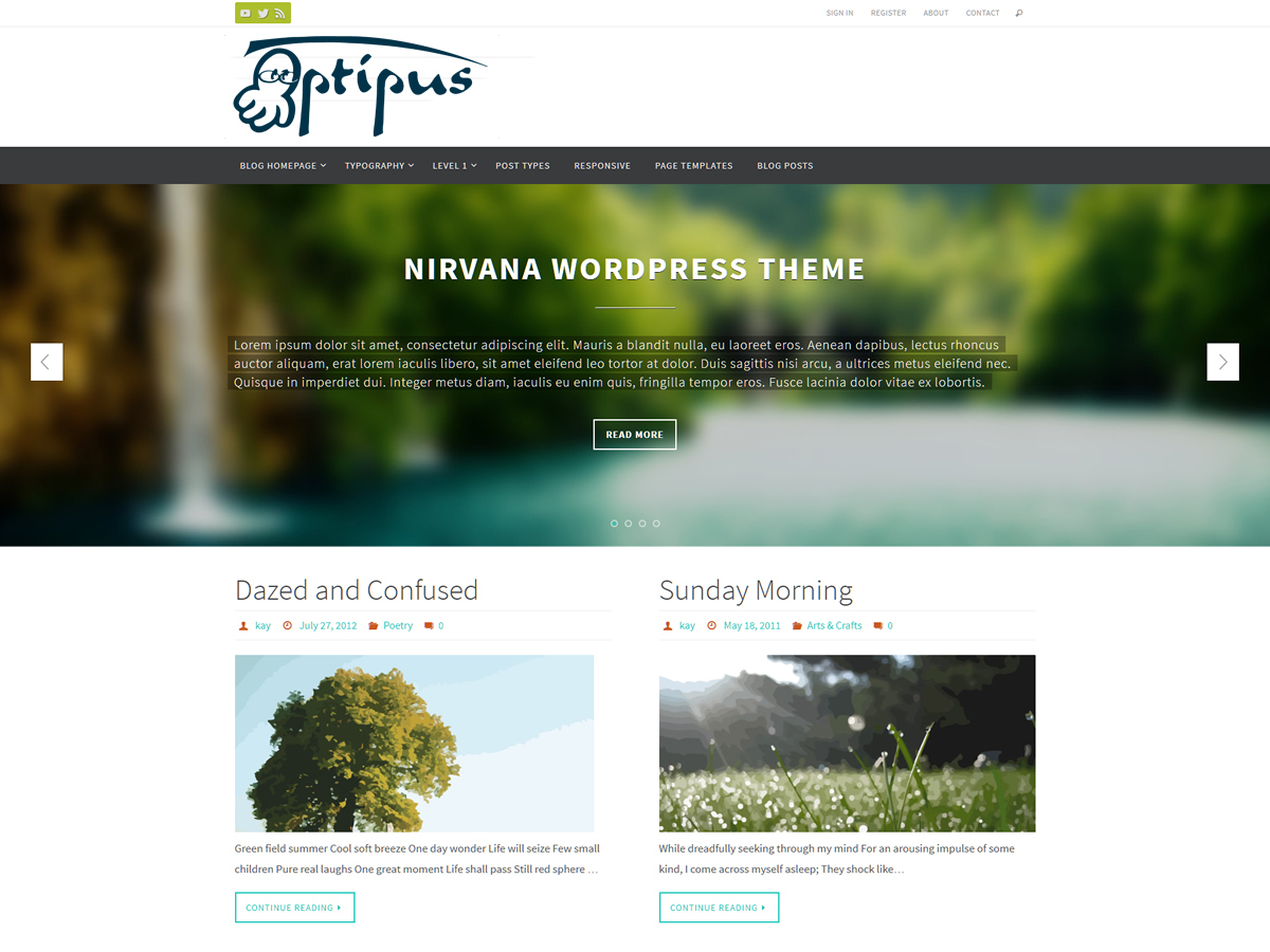 Theme Coder WP theme by Thomas W