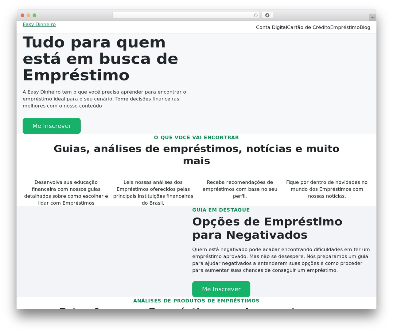 Theme WordPress Brius Optimized Lightweight Theme - easydinheiro.com