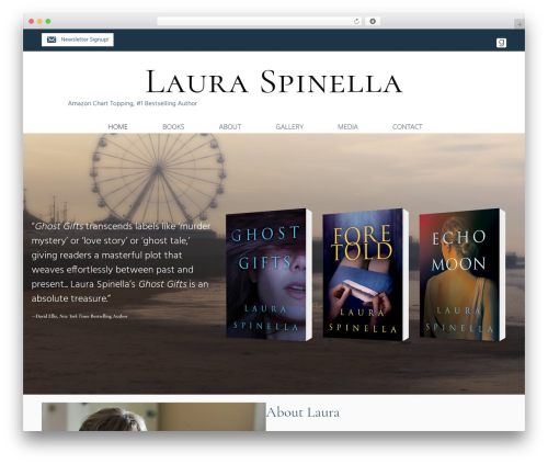 Novelist (novelist) free WordPress plugin - lauraspinella.net