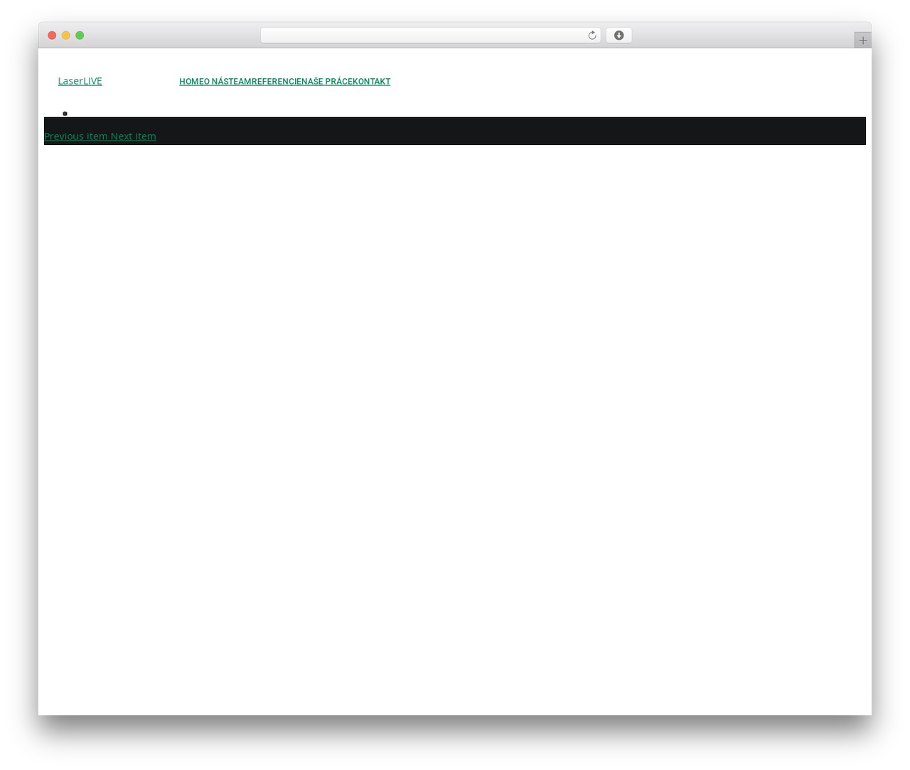 WordPress theme Brooklyn - laserlive.sk